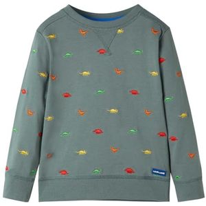 Kindertrui - Kakikleurig - Gebreide Trui - Jongens