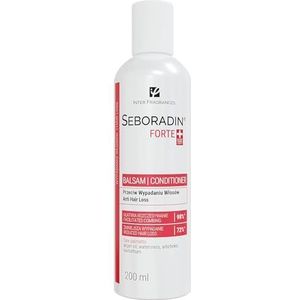 Seboradin Premium Conditioner voor Haaruitval en Dunner wordend Haar voor Mannen en Vrouwen met Natuurlijke Extracten van Sabalpalm en Arganolie, Makt Het Kammen Gemakkelijker, 200 ml