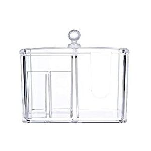 ETZRYSYB Opbergdozen Katoenen Opbergdoos Desktop Wattenstaafje Opbergdoos