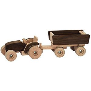 goki 55915 55915 speelfiguur tractor met aanhanger