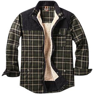 Youthful flying - Gewatteerd Overhemd - Zwart - Houthakker - Flanel