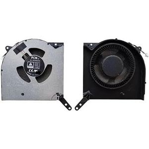 Laptopkoeler CPU GPU-koelventilator voor Lenovo R9000P2021H Y9000P 2021H IAH7H 2022(RED)