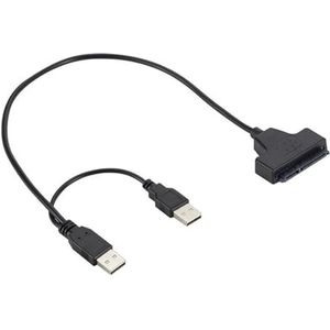 Datakabel voor SATA harde schijf 22 Pin naar USB 2.5 inch USB 2.0 naar SATA 7 15