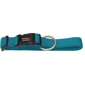 Wolters Professionele verstelbare extra brede halsband, S, 18-30 cm, Aqua