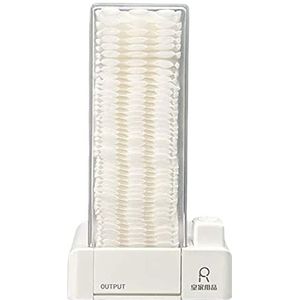 Huishoudelijke Automatische Katoenen Pad Dispenser Organizer voor Pads, Wit, 6.73inchx3.82inch, als beschrijving