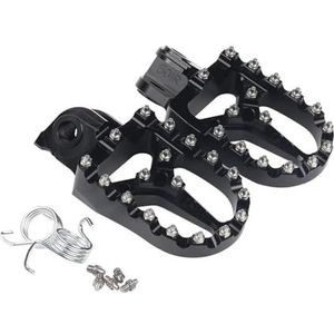 voetsteunen motorfiets Motorfiets Voetsteun Voor 701 Enduro Voor 701 Supermoto Super Moto Voetsteunen Voetsteunen Rust Voetpedalen Onderdelen Motorfiets Voetsteun(Zwart)