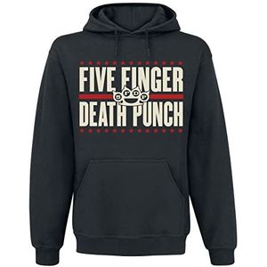 Five Finger Death Punch Punchagram Trui met capuchon zwart XXL