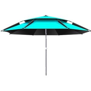 Parasol Strandparasol Winddichte Visparasol, Buitenstrandparasol UV-bescherming Vissenparaplu Draagbare Paraplu Zonnescherm Tuinparasol Terras(Color:D,Size:200cm/6.5ft)