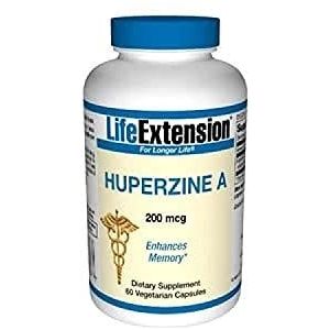 Life Extension 200mcg Huperzine A 60 Vegetarische Capsules
