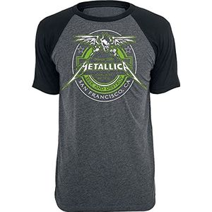 Metallica Fuel T-shirt antraciet-zwart L 60% katoen, 40% polyester Band merch, Bands