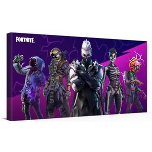 Fortnite by All Out Canvas™ - Canvas Poster Painting with Hanging set Including High Definition Print (60 x 30 CM)