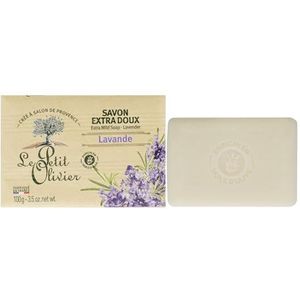 Le Petit Olivier Lavender extra fijne zeep zeep zeep 100g lavendel (lavendel)