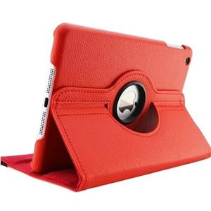 Case Compatibel Met Samsung Galaxy Tab 3 10.1 ""P5220 P5210 GT-P5200 Cover Folio Pu Leather Stand Smart Tablet Case (Color : Red)