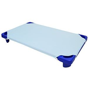 American Baby Company 100% natuurlijk katoen percal peuter kinderdagverblijf/kleuterbedlaken, blauw, 23 ""x 40"", zacht ademend, voor jongens en meisjes