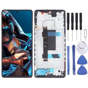 OLED Material LCD Screen For Xiaomi Poco X5 Pro Digitizer Full Assembly with Frame