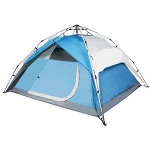 Pop-up campingtent voor 3-4 personen, eenvoudig te installeren en draagbaar strandzonnescherm, geschikt voor kampeerreizen buiten (kleur: C, maat: 230 x 200 x 135 cm)
