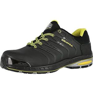Cofra 19030-000.W39 FOTOFINISH S3 SRC veiligheidsschoenen, zwart/geel, maat 39