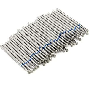 Nagelpolijstkop, draaibare nagelslijpkop Nageloppervlak voor nagelsalon voor nagelboormachine voor het verwijderen van nagellak voor manicure(2,3 mm)