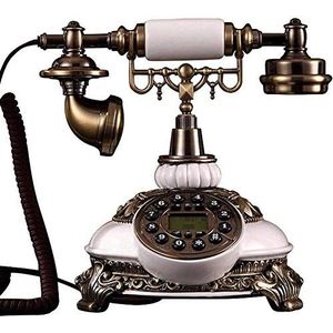 Telefoon Thuistelefoon Vaste vaste telefoon Vaste telefoon Retro Mode Creatief Amerikaans landelijk kantoor Vintage Antiek huis Vaste telefoon Vintage vaste telefoon Retro-stijl telefoon