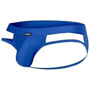Cut4Men - Spandex Sexy Web Jockstrap - Koningsblauw - Maat L