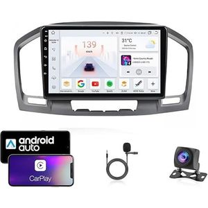 Android 13 Dubbel Din Auto Stereo Touchscreen Auto Stereo Voor Opel Insignia Buick Regal 2008-2013 Met Bluetooth GPS Navigatie WiFi FM Radio USB/SWC/Plug en Play Ondersteuning Carplay&Android Auto(4 C