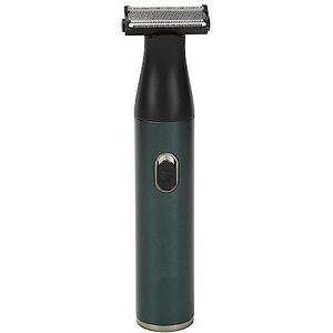 Elektrische Tondeuse, 4 in 1 Elektrische Tondeuse Groen Ergonomisch Wasbaar Multifunctioneel Oplaadbaar voor Thuis