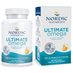 Ultimate Omega - Visolie - 60 Softgels - Ondersteuning van Immuniteit en Hart