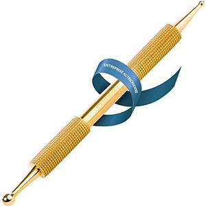 REMOS Acupressuurstift en meridiaanstift Goud Lengte 10 cm Kogel Ø 2.5/4.5 mm