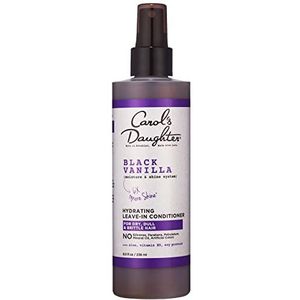 Carol's Daughter, Black Vanilla Hydraterende leave-in spray, voor droog, dof en broos haar, 236 ml