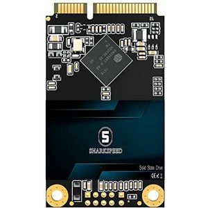S SHARKSPEED SSD 2TB mSATA 3D NAND SATA 3 (6Gb/s), Mini SSD harde schijf Interne voor Laptop PC Desktop