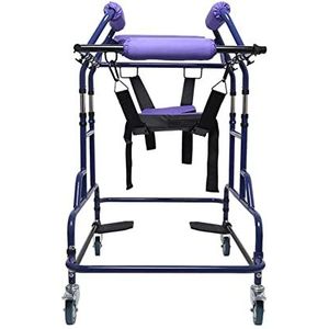 Standard Walkers Rollator Walker van 110 kg met 4 wielen en revalidatietraining voor staand loopframe voor ouderen en gehandicapten volwassenen