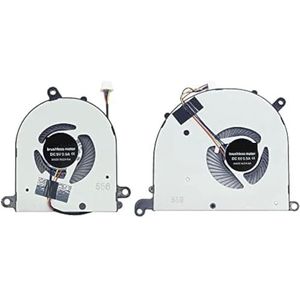 CPU+GPU-koelventilator voor MSI voor moderne PS63 8RC 8M MS-16S1 MS-16S2-serie laptopventilator DC 5V 0,5A (4-pins 4-draads)