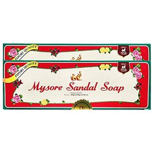 Mysore Sandelhout-zeep, 150 g, dubbele maat, 6 stuks