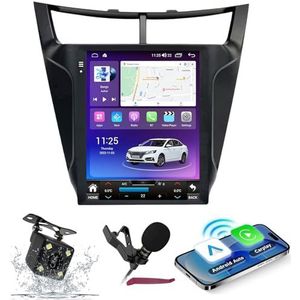 Android 14 Autoradio Navi voor C-hevrolet SAIL 3 GM (2015-2018) 9.7 ""Verticale scherm multimediaspeler met draadloze carplay GPS-navigatie Bluetooth 5.0 HIFI FM-radio 5G-WiFi SWC,M400s