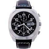 Zeno-Horloge Mens Horloge - Vierkant XL Pilot Chrono Dag-Datum - 8600TVDD-a1