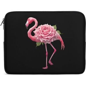 Flamingo Print Laptop Sleeve Bag Shockproof Notebook Computer Pocket Tablet Draaghoes