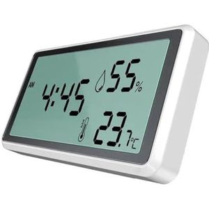 Elektronische Thermometer Hygrometer Weerstation Klok Timer Hoge Precisie LCD-scherm Meter Temperatuurregelaar Nauwkeurige Monitor