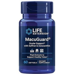 Life Extension MacuGuard Ocular Support with Saffron & Astaxanthin - 60 Softgels