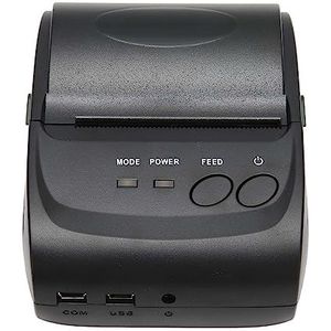 Verzendlabelprinter, Afdrukbreedte van 48 Mm, Nauwkeurigheid van 203 Dpi, USB-interface, Thermische Desktopprinter van 58 Mm (EU-stekker)