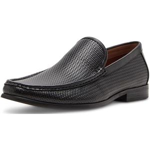 Steve Madden Heren Jabrian Slip-on, zwart, 45 EU, zwart, 45 EU