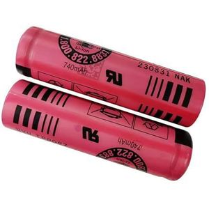 2 stuks 3,7 V 740 mAh platte batterij. Compatibel met Braun Oral-B Pro2. iO6 iO7 iO9 iO8 3766 3769 S5 S6 S7 S51 N1000 1000S 1200S S4200 M4000cs M4200cs R1000s R1320 elektrische scheerapparaat tandenbo