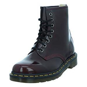 Dr. Martens 1460 Pascal Enkellaarzen voor meisjes, Rode Kersen Rode Cambridge Borstel 600, 47 EU