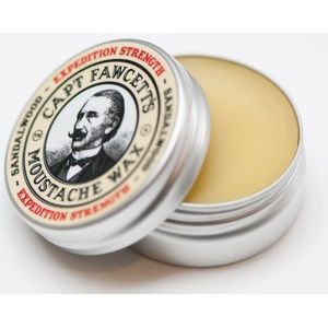 Captain Fawcett Expedition Strength Moustache Wax For A Firmer Hold 15 ml, per stuk verpakt (1 x 15 ml)