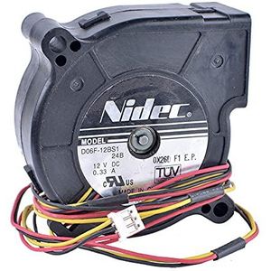 D06F-12BS1 6025 DC12V 0.33A Centrifuge turbine Blower Double Ball bearing cooling fan
