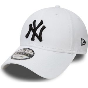 New Era New York Yankees MLB League Essential Wit Verstelbare 9Forty Pet voor Kinderen - Youth