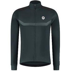 Rogelli Mono Fietsshirt voor heren, fietsshirt met lange mouwen, blauw, blauw, M