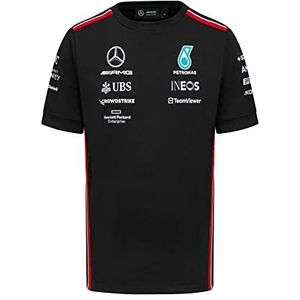 Mercedes AMG Petronas Formule 1 Team - Team T-Shirt 2023, Zwart, 3XL