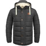 Blend - BHFrederic - Winterjas - Grijs - Gewatteerd - Met Afneembare Capuchon