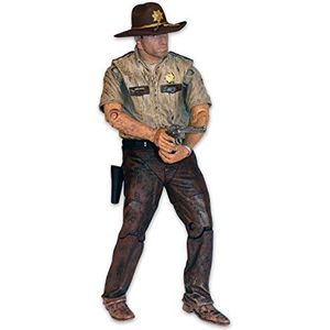 Walking Dead Exclusive Toy - TV Show Rick Grimes Deluxe Collectable Action Figure - Serie 7