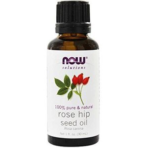 Now NOW Foods roos hip zaadolie, 5 flessen (1 oz per stuk)